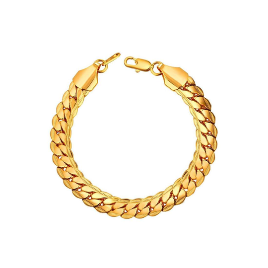 Armband - Kubansk Länk, Guld