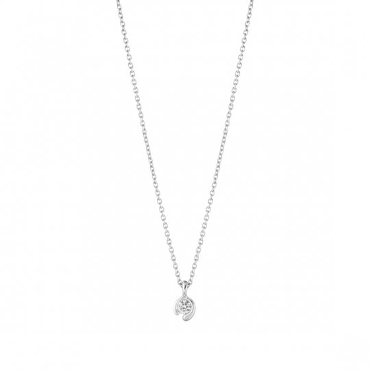 MERCY PENDANT Hängsmycke/Halsband Diamant Vitguld 0.05ct