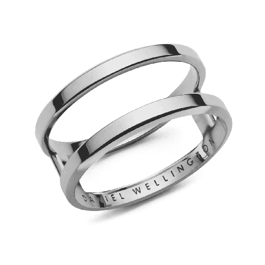Daniel Wellington DW Elan Dual Ring 17.2MM Silver