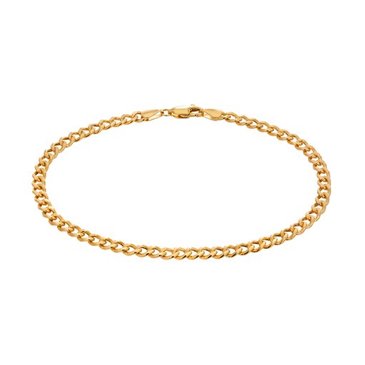 Armband i 9k guld 21cm