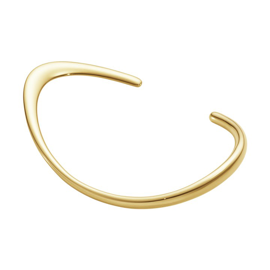 OFFSPRING SLIM OPEN BANGLE Armband Guld