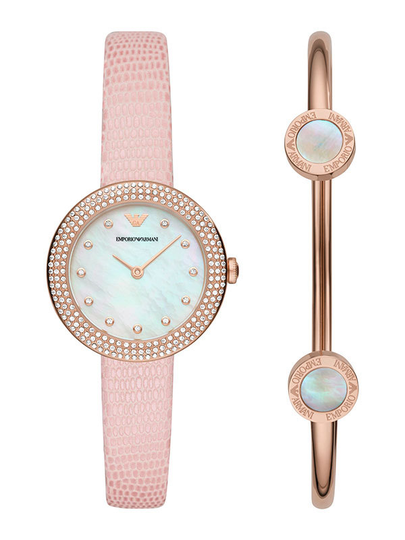 Emporio Armani Ladies 30mm Gift Set