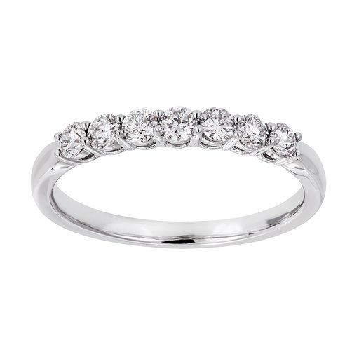 Diamantring 18K guld, 17.0
