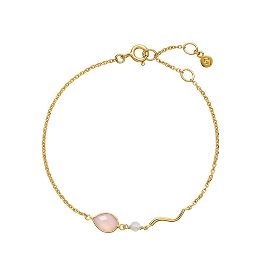 MARIE Armband PINK Guld