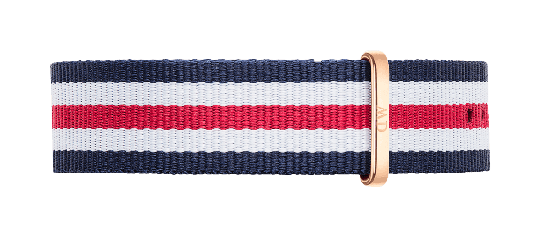 Daniel Wellington DW Band Classic Canterbury 20mm Roséguld