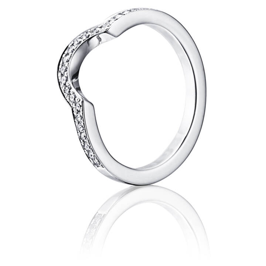 You & Me Too Ring Vitguld