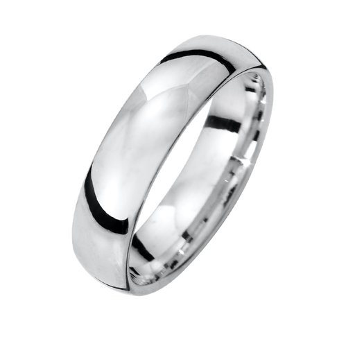 Förlovningsring i äkta silver 5mm, 72