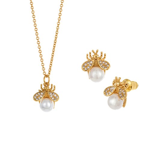 Set. Halsband och örhängen