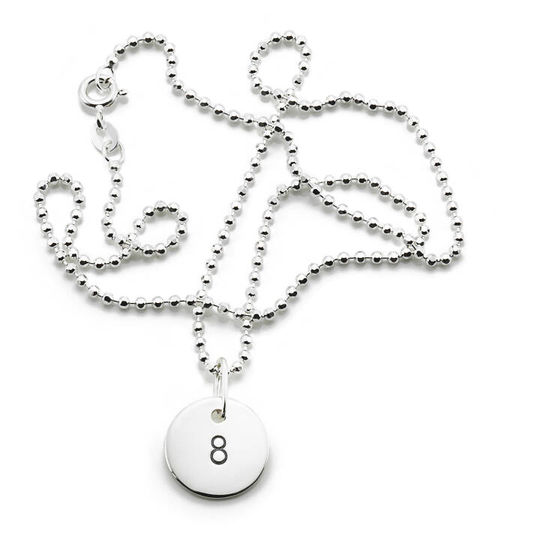 Baby Luck Hängsmycke Silver