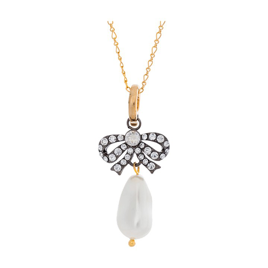 Marie Antoinette pearl halsband - Crystal