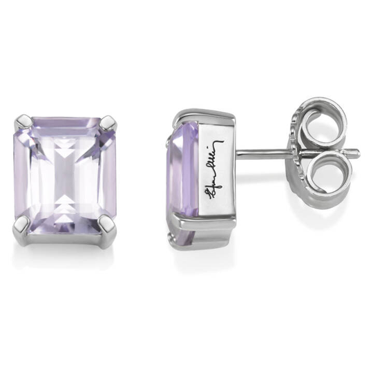 A Purple Dream Örhänge Silver