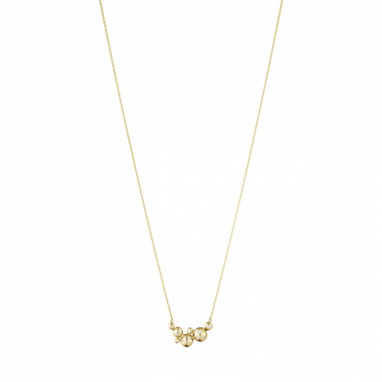 GRAPE PENDANT/Halsband Guld DIAMOND 0.09 CT