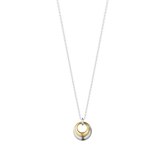 CURVE Hängsmycke Silver Guld