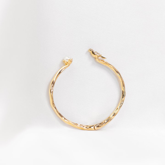 Eden armband - Ivory (Gold)