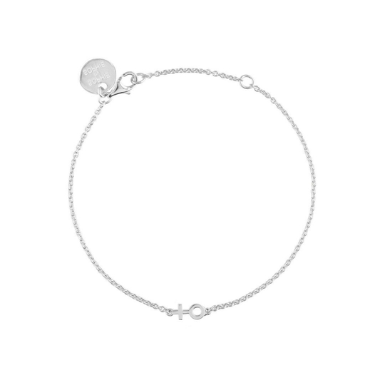 Woman symbol armband (silver)