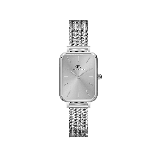Daniel Wellington DW Klocka Quadro Pressed Unitone 20x26mm Silver