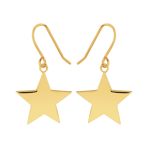 Star Hook Örhänge (guld)