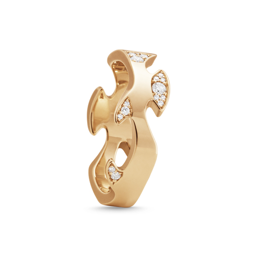 FUSION CENTRE Ring Diamant (Roséguld)