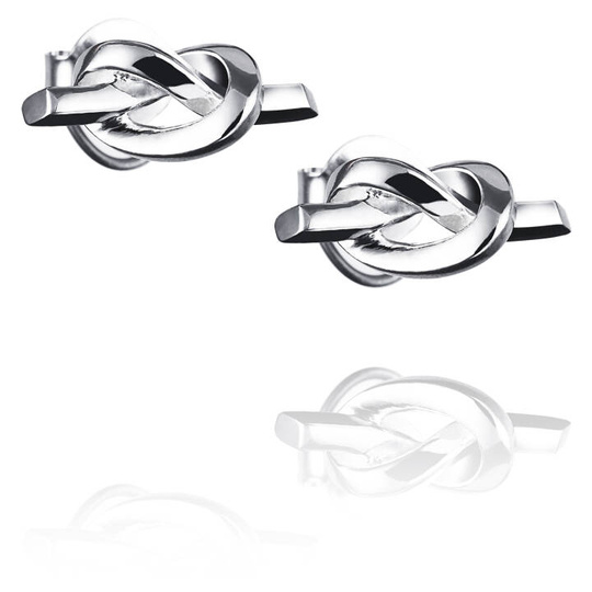 Love Knot Örhänge Silver