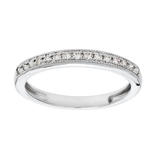 Diamantring i 18K guld, 18.0