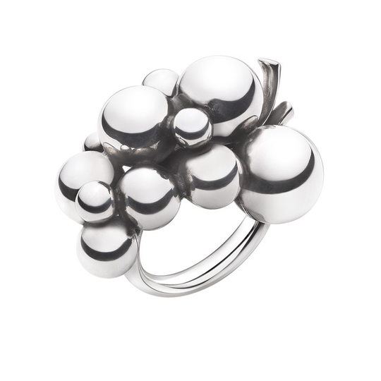 MOONLIGHT GRAPES LARGE Ring Silver