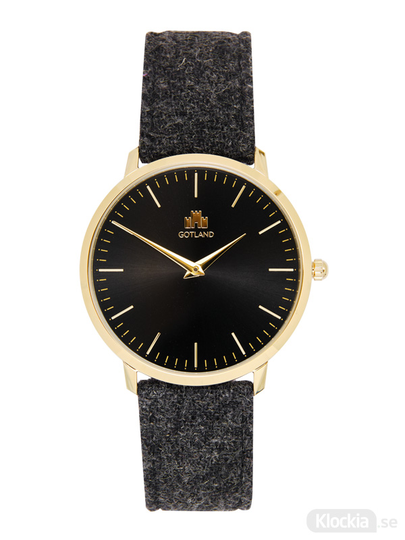 GotlandsKlockan Guld/Svart 40mm
