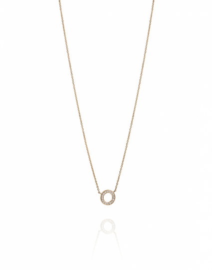 Circle Of Love Halsband Guld 42-45 cm