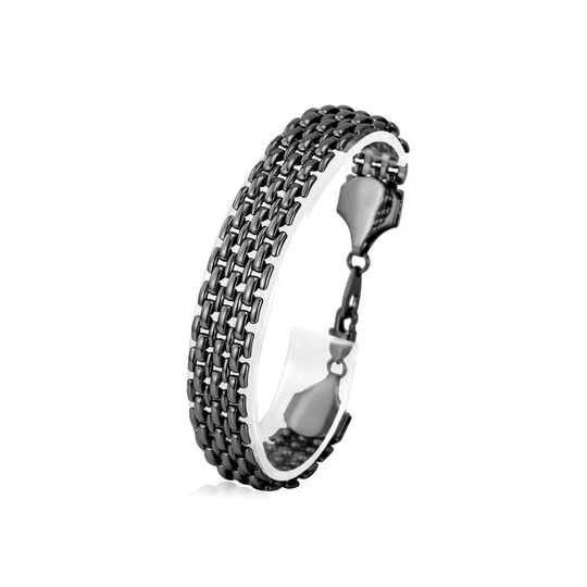 U7 Länkat Armband - Svart