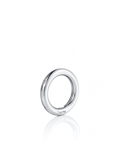One Love & Stars Ring Silver