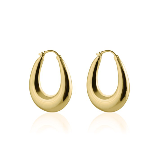 Bold Hoops örhänge (guld)