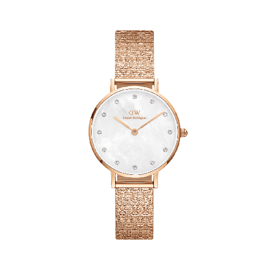 Daniel Wellington DW Klocka Petite Lumine Pressed Piano 28mm Roséguld