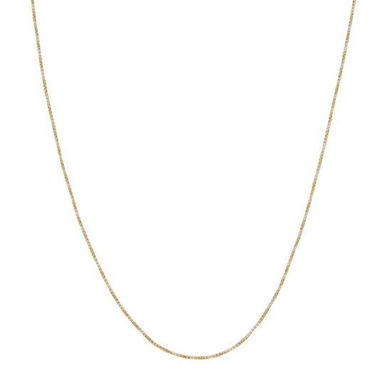 Letters halsband Guld 38-40 cm