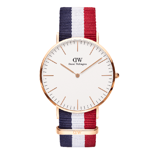 Daniel Wellington DW Klocka Classic Cambridge 40mm Roséguld