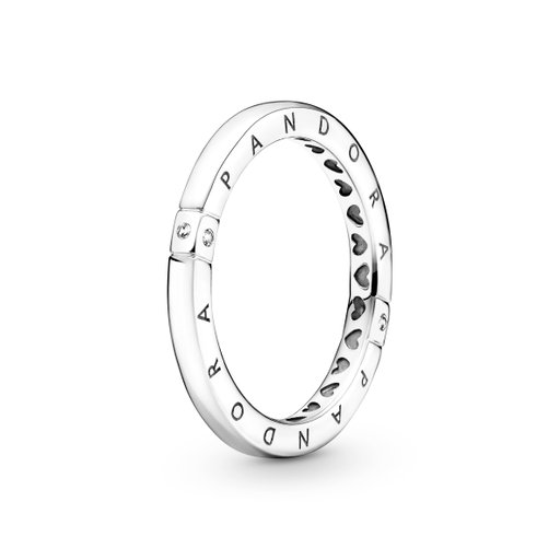 Ring i äkta silver, 18.0