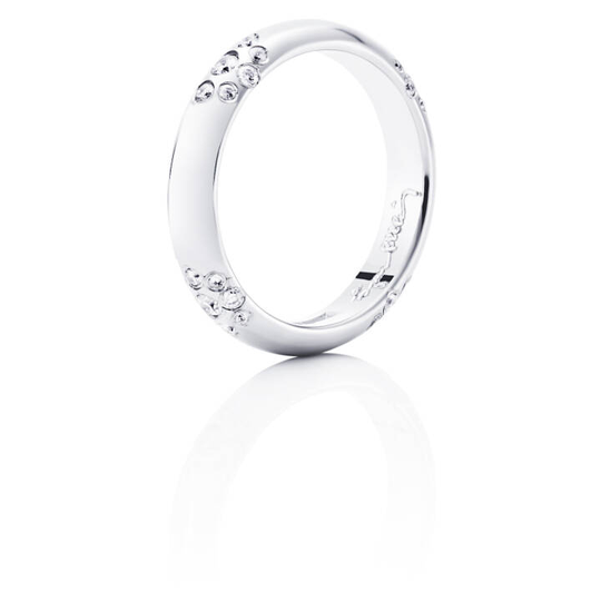 Sweet Hearts Ring Vitguld