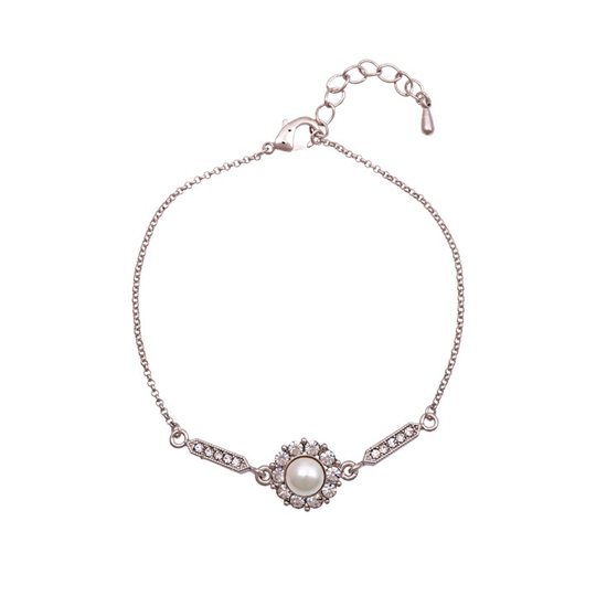 Miss Sofia Pearl armband - Créme