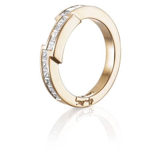 Rock Queen Ring Guld
