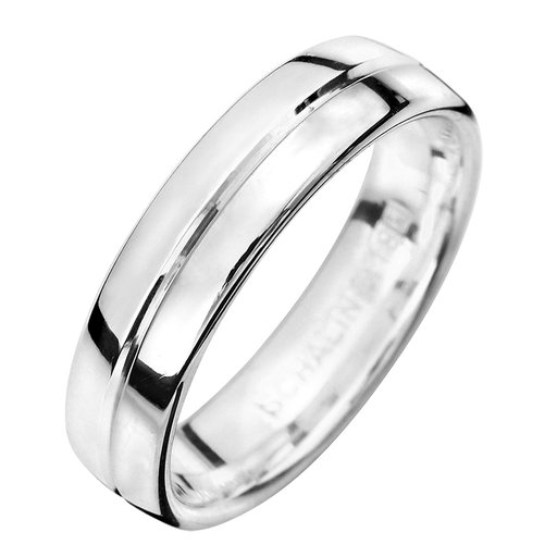 Förlovningsring i äkta silver 5mm, 57