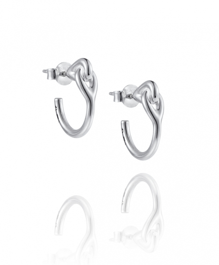 Soulmate Hoops Silver