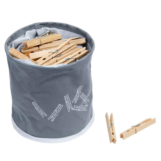 Tatkraft, Peggy - Klädnypehållare och 20 Klädnypor
