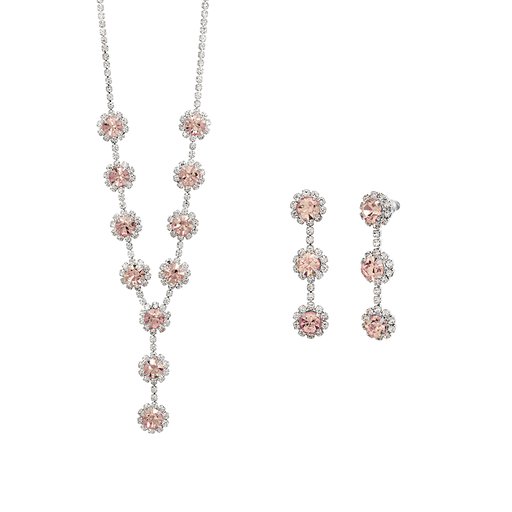 Set örhängen och halsband