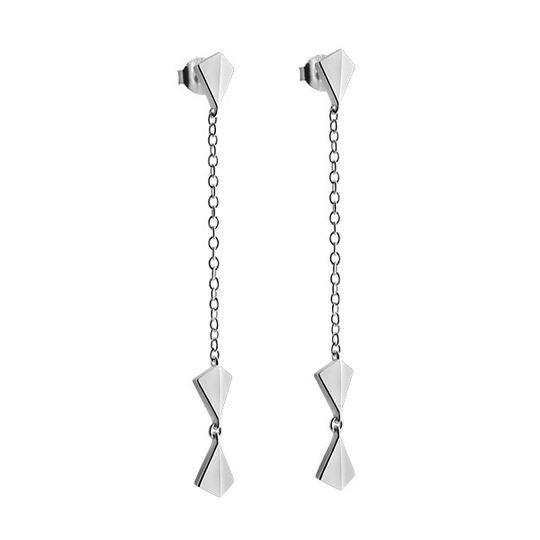 Kite Long Örhänge silver