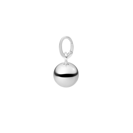 Globe pendant silver