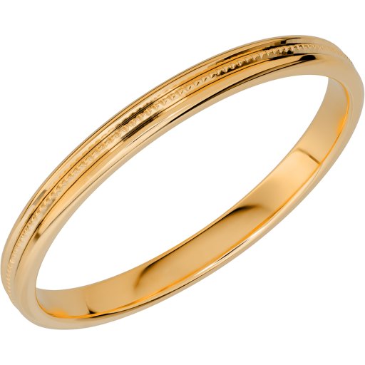 Förlovningsring i 18K guld 2mm, 55