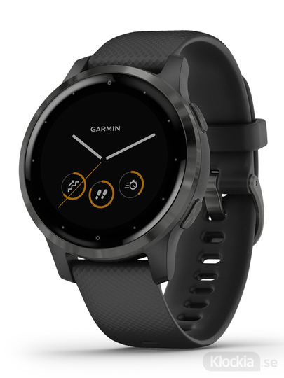 Garmin vívoactive 4s 40mm - Svart med skiffergrå detaljer