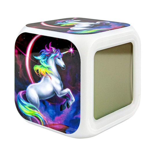 Digital Väckarklocka - Enhörning / Unicorn Nr.4