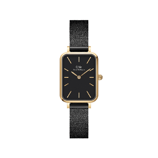 Daniel Wellington DW Klocka Quadro Pressed Ashfield 20x26mm Gold