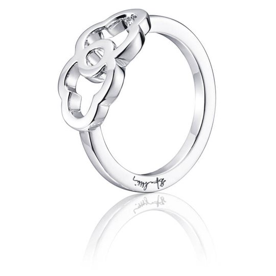 Clouds Ring Silver