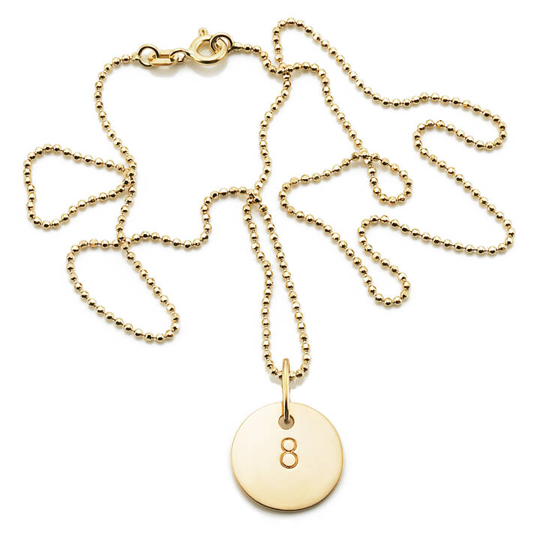 Baby Luck Hängsmycke Guld