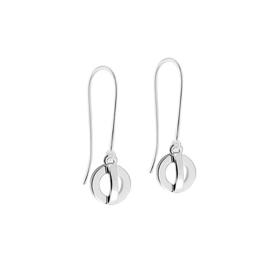 Orbit Örhänge silver